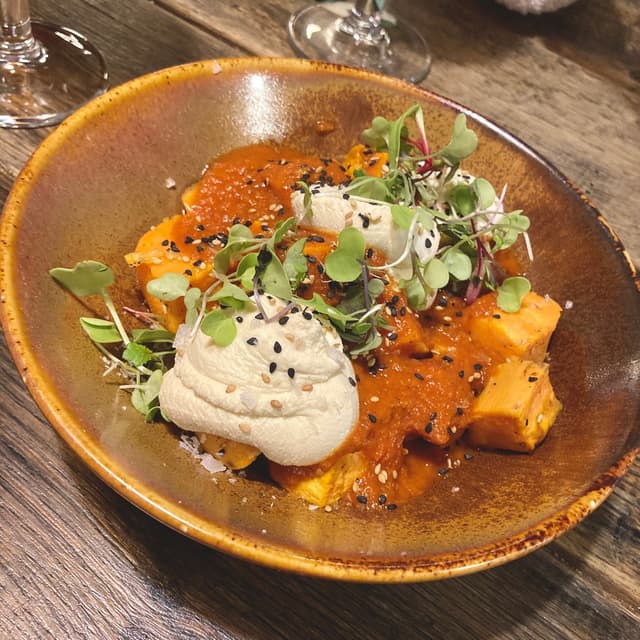 Photo of the dish “Boniatos bravos”
