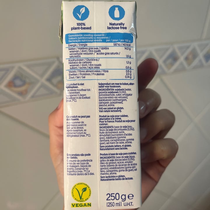 review photo of Alpro Cooking | Cocina (Soja) shared by @urania on 15 Mar 2022 - review