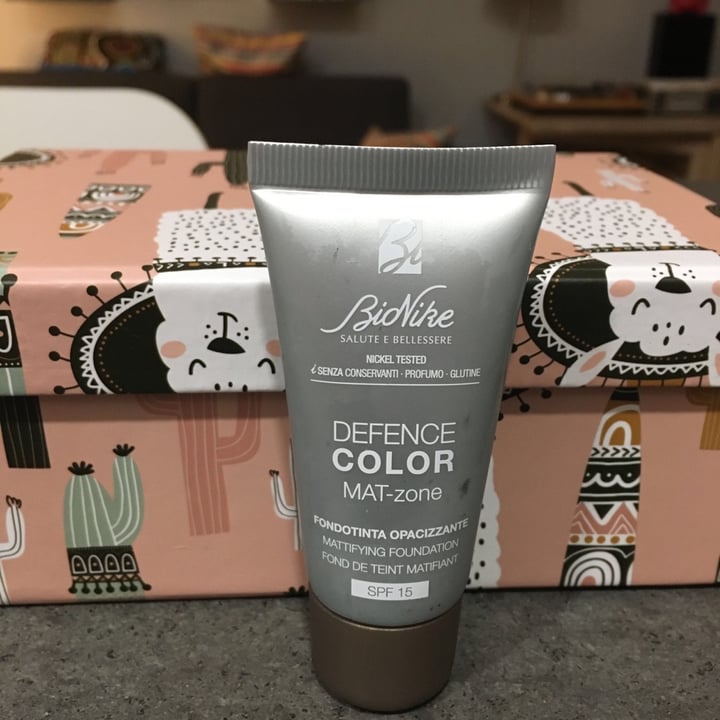 photo of Bionike Mattifying Foundation shared by @giuliarana on  26 Jul 2021 - review