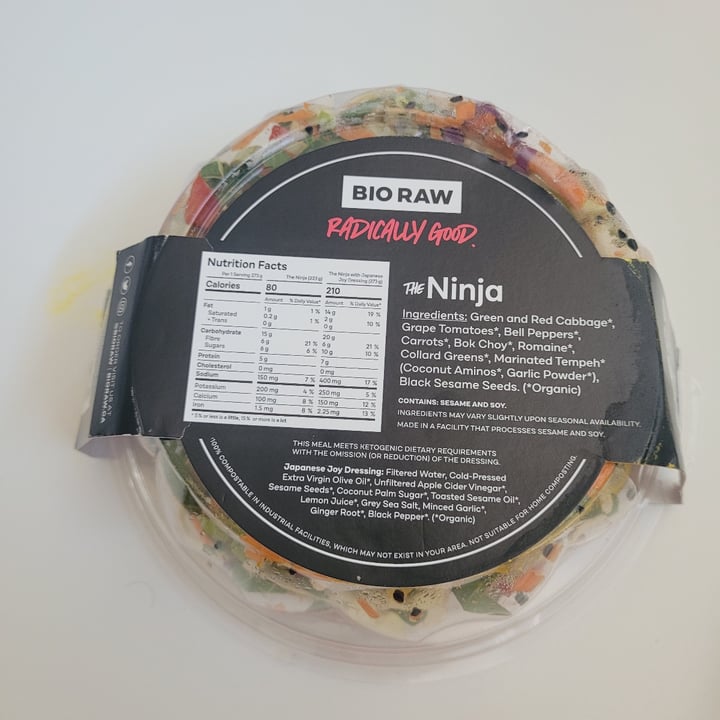 photo of Bio Raw (Various Brands) The Ninja shared by @martyna89 on  18 Jul 2022 - review