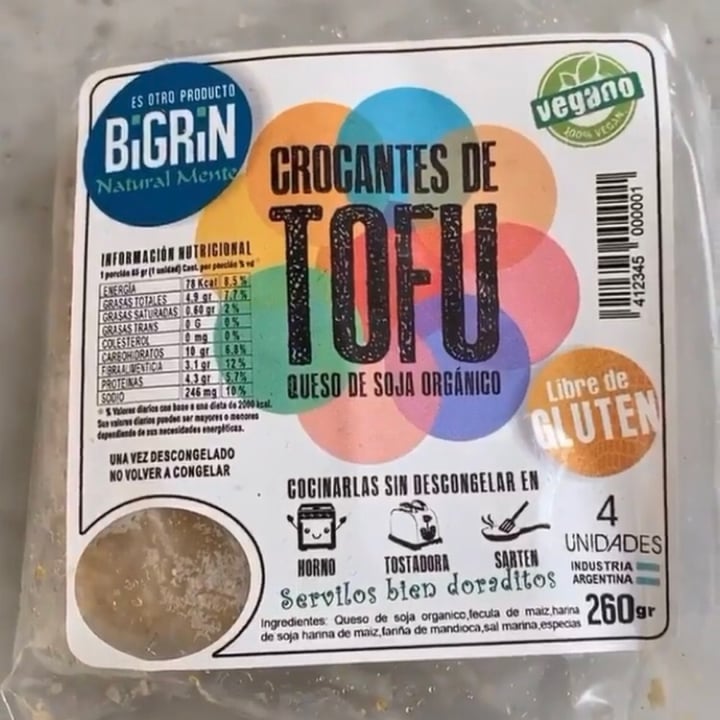 photo of BiGrin Crocante De Tofu shared by @vickydeb on  02 Aug 2020 - review