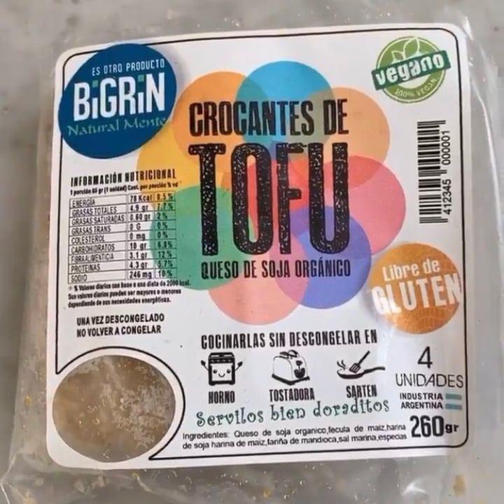 review photo of BiGrin Crocante De Tofu shared by @vickydeb on 02 Aug 2020 - review