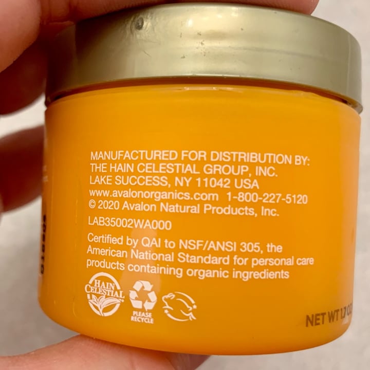 photo of Avalon Organics Vitamin C Renewal Crème Riche shared by @hmhughes on  20 Jan 2022 - review