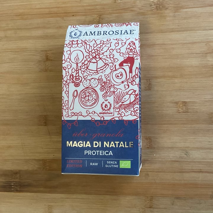 photo of Ambrosiae Granola Proteica Magia di Natale shared by @raffapico on  11 Jan 2023 - review