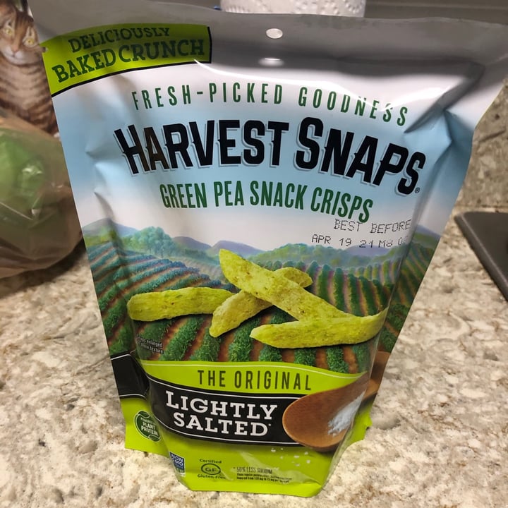 photo of Harvest Snaps Original Green Pea Snack Crisps shared by @quantummystics on  26 Oct 2020 - review
