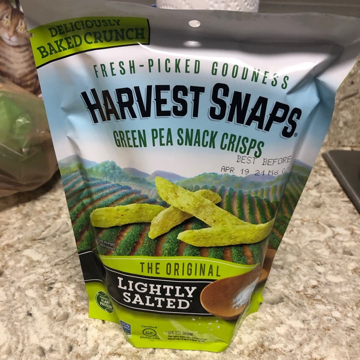 review photo of Harvest Snaps Original Green Pea Snack Crisps shared by @quantummystics on 26 Oct 2020 - review