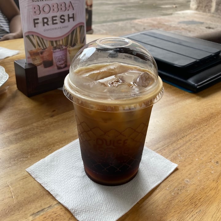 photo of Café dulce espuma Cold brew vainilla latte shared by @aliscorle on  14 Sep 2021 - review