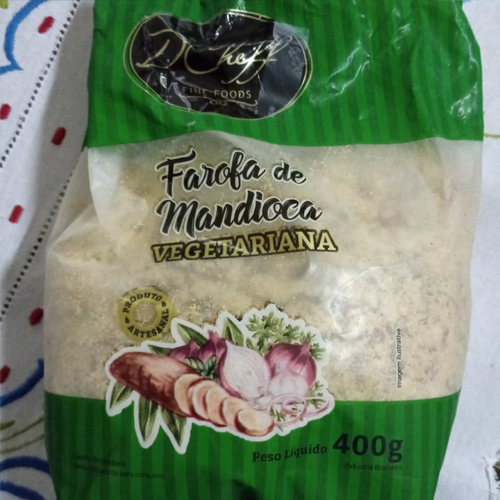 photo of D'cheff fine foods Forofa de mandioca vegetariana shared by @sandramaximo on  10 Jul 2021 - review
