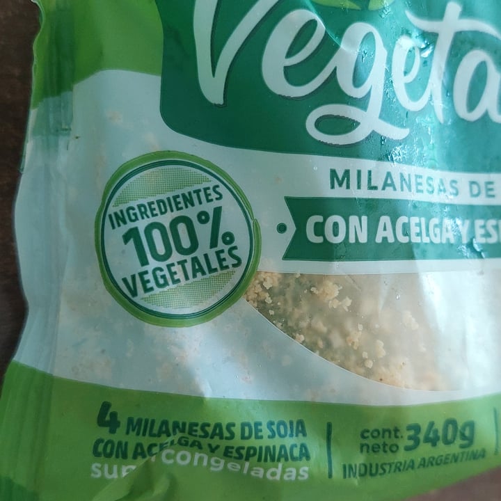 photo of Vegetalex Milanesa de Soja con Acelga y Espinaca shared by @callia on  31 Oct 2021 - review