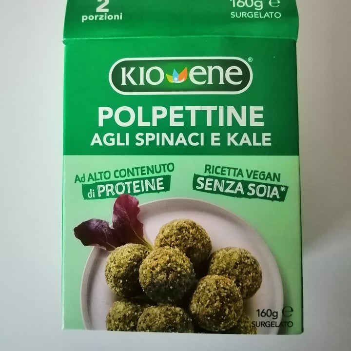 photo of Kioene Polpette agli spinaci e kale shared by @fedevegana on  16 Oct 2021 - review