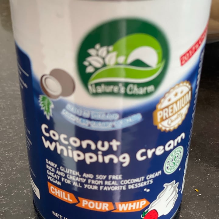 photo of Nature's Charm Coconut Whipping Cream shared by @stefaniadapero on  25 Dec 2020 - review