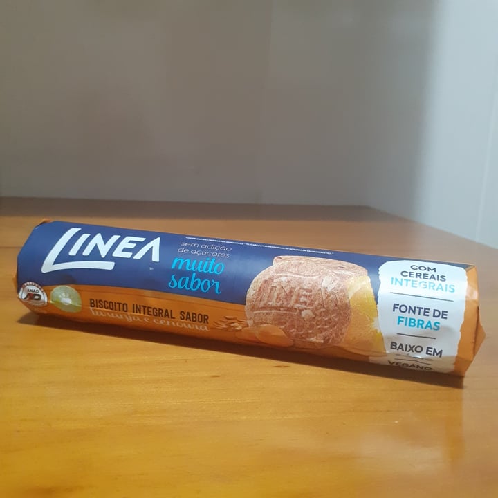 photo of Linea Biscoito Integral Laranja & Cenoura shared by @libelulavegan on  12 Jan 2023 - review