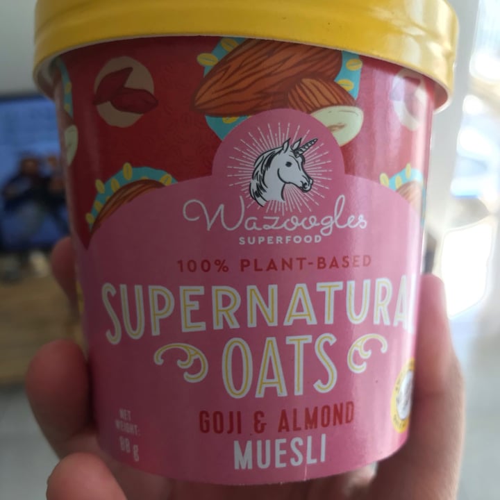 photo of Wazoogles Superfood Goji and almond muesli shared by @plantpoweredpayalla on  17 Oct 2020 - review