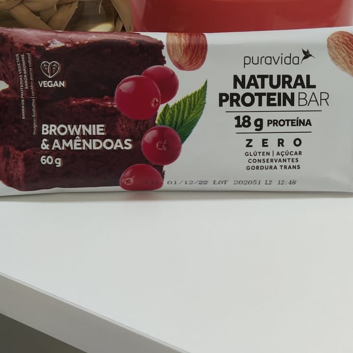 photo of puravida BARRA NATURAL PROTEIN shared by @vetbrunarossato on  24 Jun 2022 - review