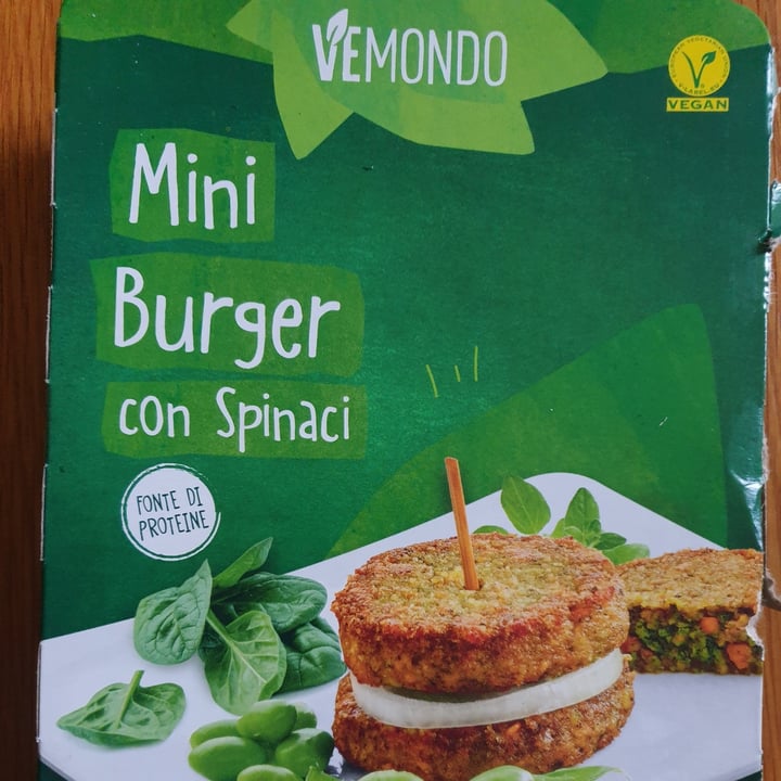 review photo of Vemondo Mini burger con spinaci shared by @lucibreizh on 17 Jul 2022 - review