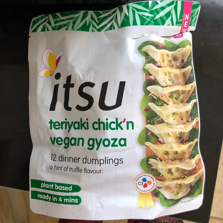 photo of itsu Terriyaki Chick’n Vegan Gyoza shared by @harveyrandall on  23 Feb 2021 - review