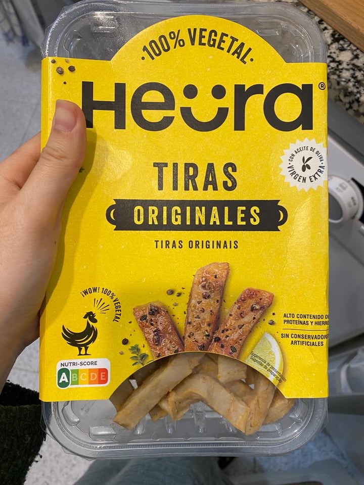 photo of Heura Tiras Heura Originales caja 2,5kg shared by @elisagambicchia on  20 Mar 2022 - review