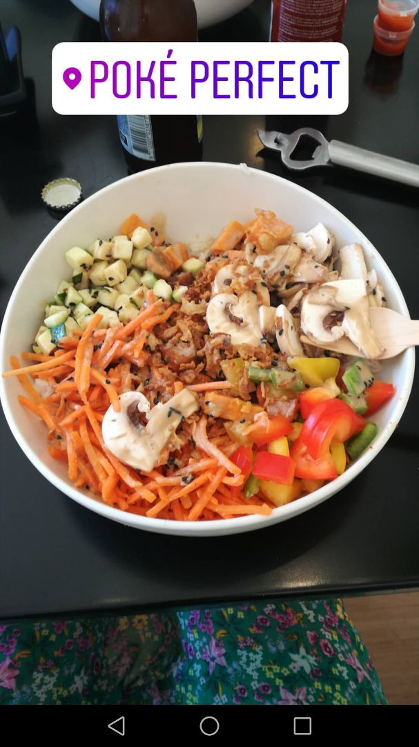 review photo of Poké Perfect Vegan Poké shared by @myksvegan on 06 Aug 2019 - review