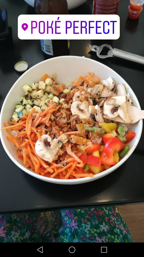 photo of Poké Perfect Vegan Poké shared by @myksvegan on  06 Aug 2019 - review