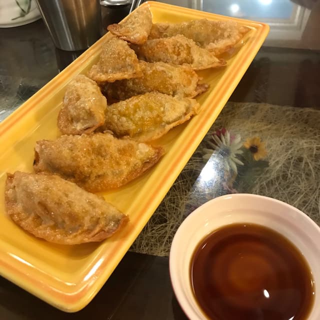 Photo of the dish “Vegan Fried Dumplings (kimchi)”
