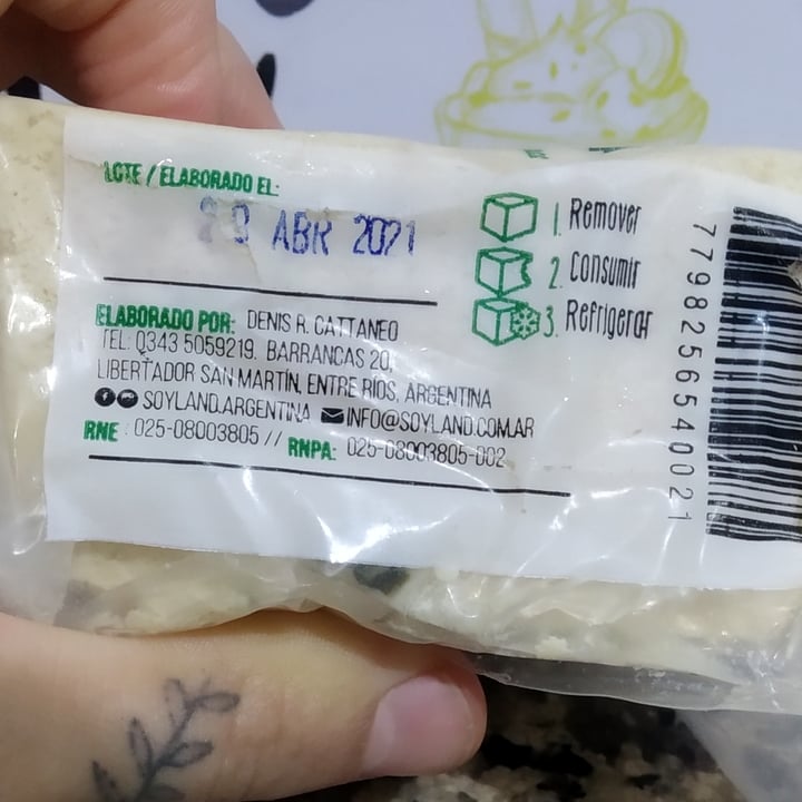 photo of SoyLand Tofu Finas Hierbas shared by @mik-belmonte on  06 Jun 2021 - review