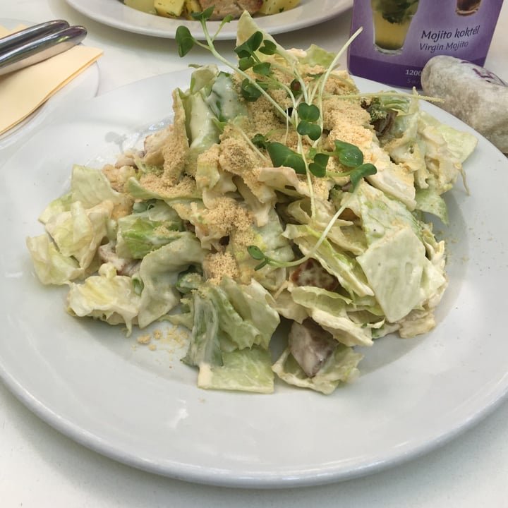 photo of Napfényes Restaurant and Confectionery Caesar salad shared by @vxoxo on  21 Aug 2021 - review