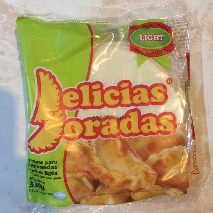 photo of Delicias doradas Tapas para empanadas Light shared by @camidobler on  19 Dec 2020 - review