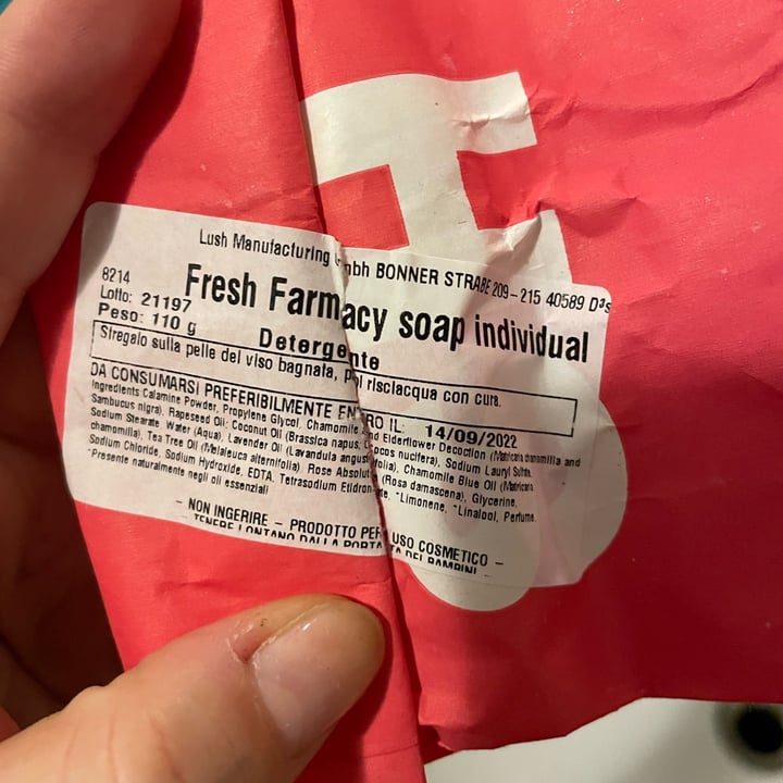 review photo of LUSH Fresh Handmade Cosmetics Fresh Farmacy shared by @lullast on 27 May 2022 - review