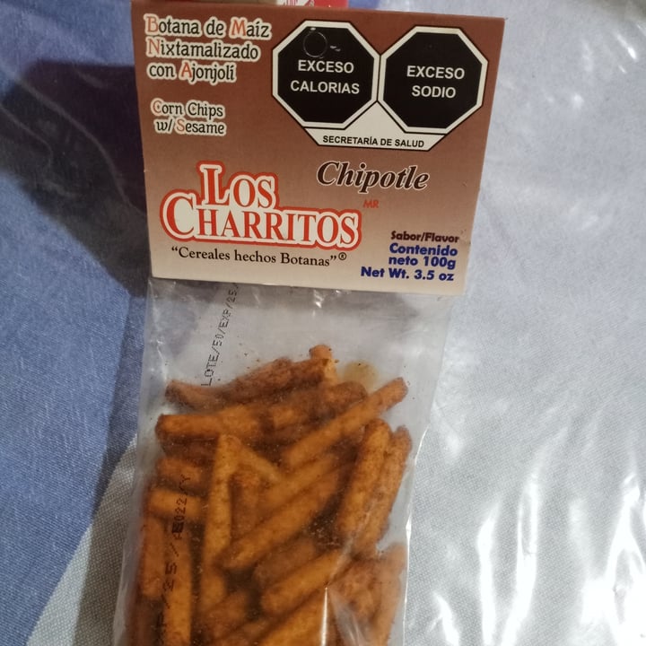 review photo of Los charritos Churritos sabor chipotle shared by @vantedelions on 01 Feb 2022 - review