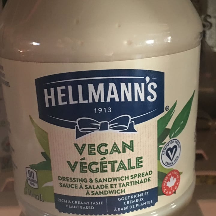 photo of Hellmann’s Mayonnaise végétale shared by @berto1964 on  05 Dec 2021 - review