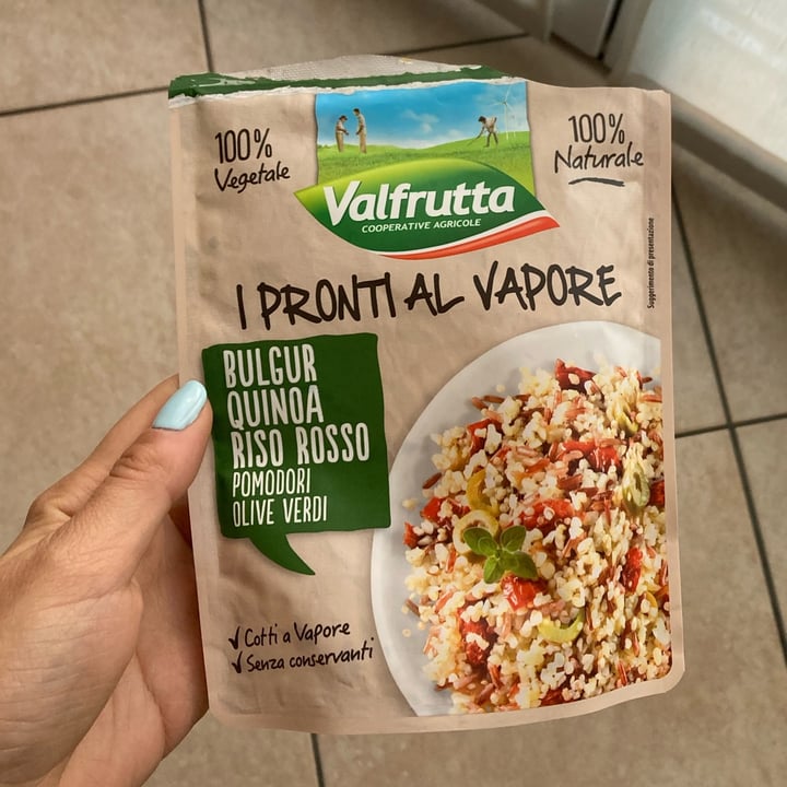 photo of Valfrutta I Pronti Al Vapore Bulgur Quinoa Riso Rosso shared by @eliiisa1 on  09 Jun 2022 - review