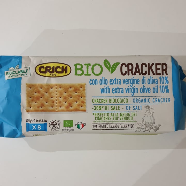 photo of Crich BIO cracker con olio evo shared by @simur on  16 Mar 2022 - review