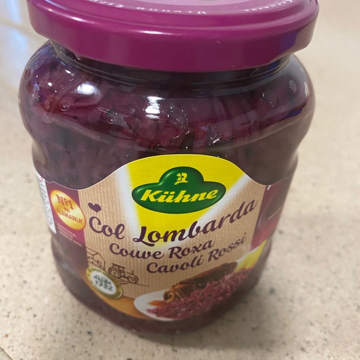 photo of Kühne Red cabbage shared by @susana01 on  09 Dec 2020 - review