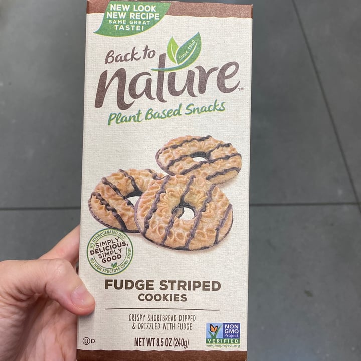 photo of Back to Nature Fudge Striped Cookies shared by @jessierose on  30 Aug 2021 - review