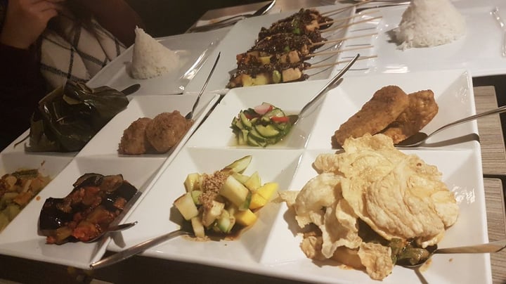 review photo of Indonesian Kitchen Vegetarian rijstaffel shared by @jess2422 on 27 Dec 2018 - review