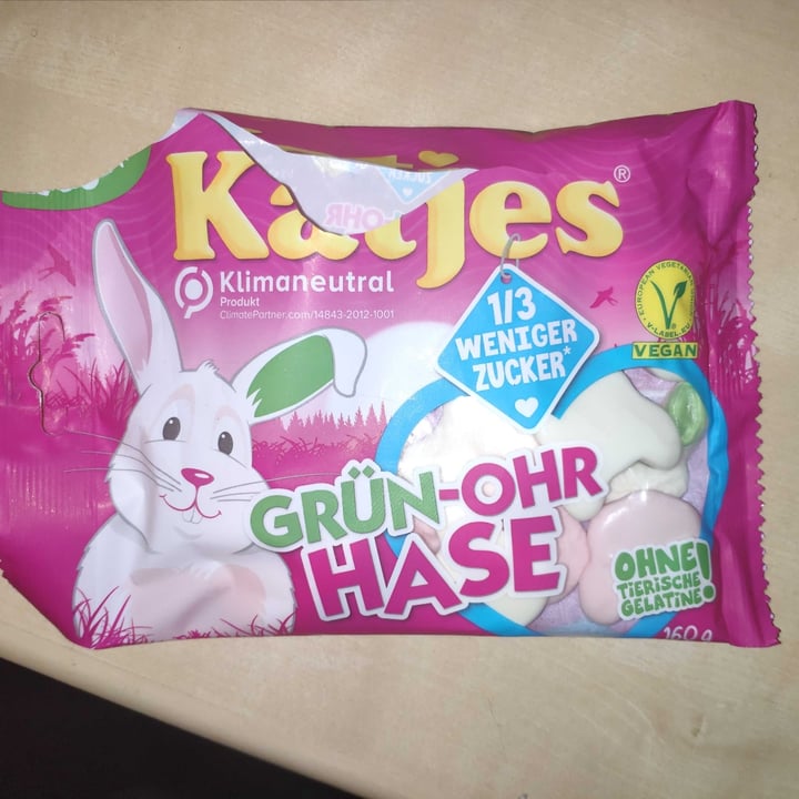 photo of Katjes Grün-Ohr Hase shared by @lilispaxe on  05 Feb 2022 - review