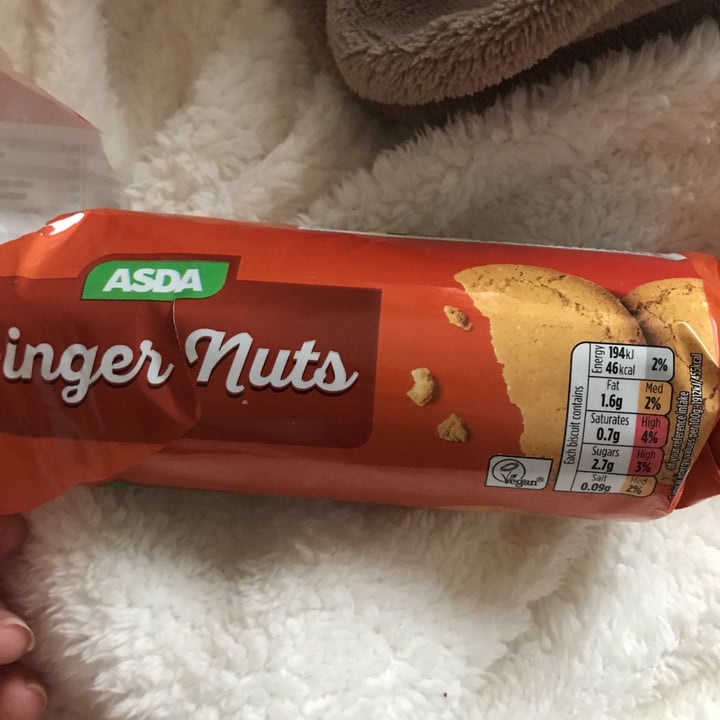 photo of ASDA Ginger nuts shared by @hannini on  05 Dec 2020 - review