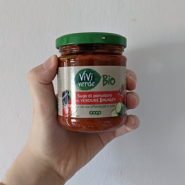 photo of Vivi Verde Coop Sugo di pomodoro con verdure biologico shared by @amaranth on  05 Sep 2022 - review