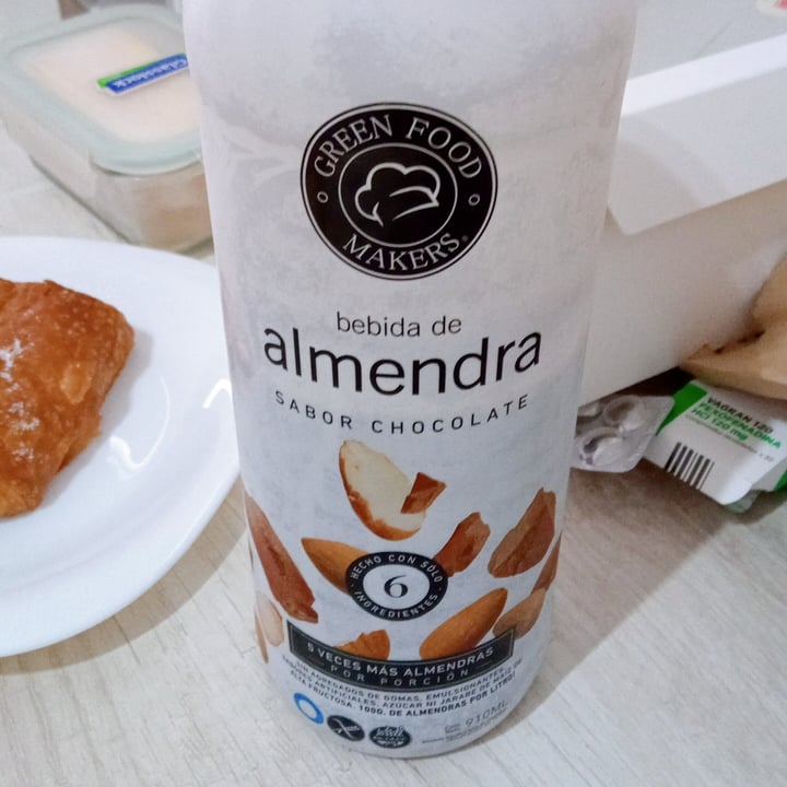 photo of Green Food Makers Leche de Almendras con Chocolate 330ml shared by @aplv on  21 Sep 2021 - review