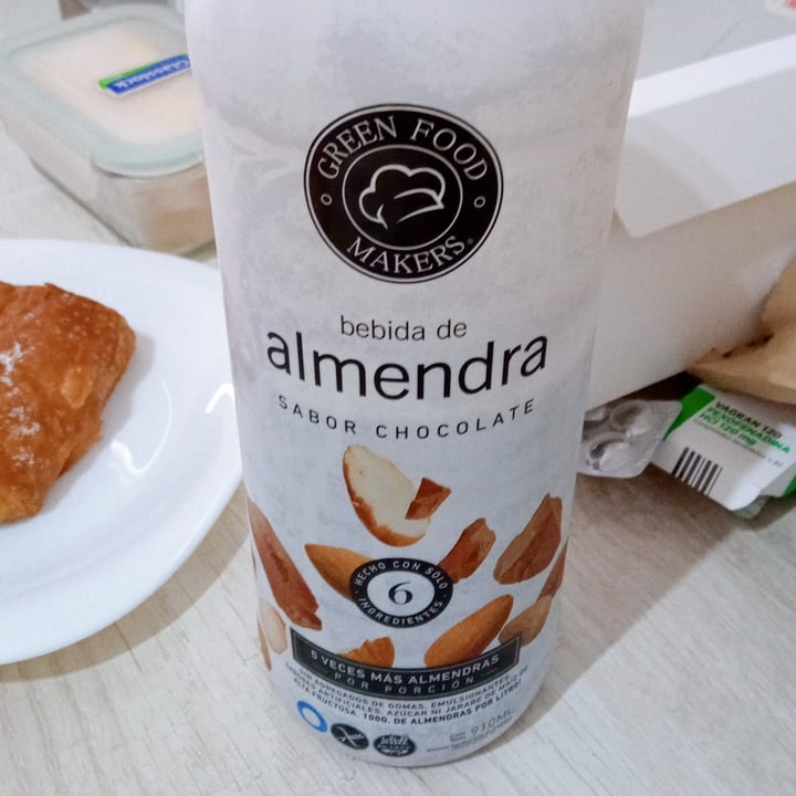 review photo of Green Food Makers Leche de Almendras con Chocolate 330ml shared by @aplv on 21 Sep 2021 - review