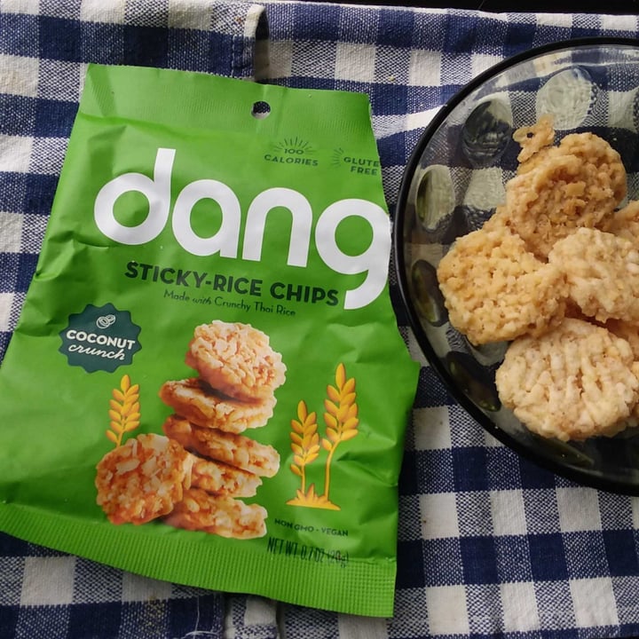 review photo of Dang Foods Dang Sticky-Rice Chips Coconut Crunch shared by @littlepea on 31 Mar 2021 - review