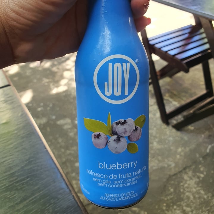 photo of Joy Refresco de fruta natural sabor blueberry shared by @franfaria on  30 May 2022 - review