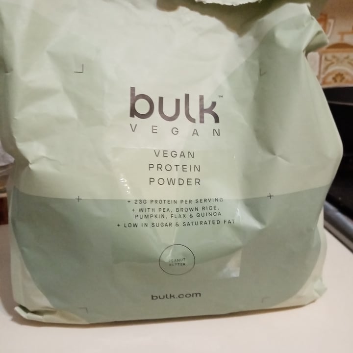 photo of Bulk powders Vegan Protein shared by @vittolovestahini on  08 Apr 2022 - review