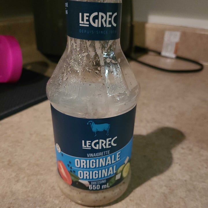 photo of Le Grec Vinaigrette Original shared by @misscats on  01 Dec 2021 - review