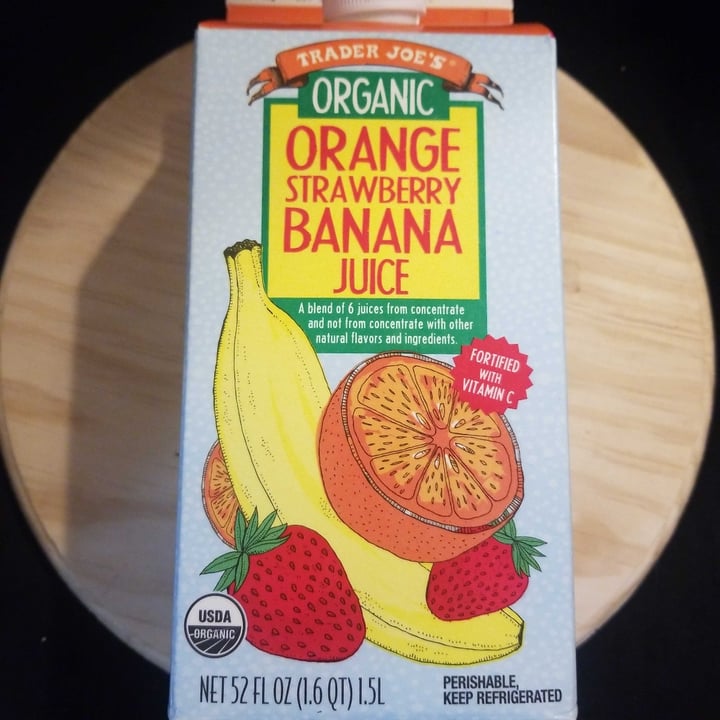 Organic Orange Strawberry Banana Juice Review