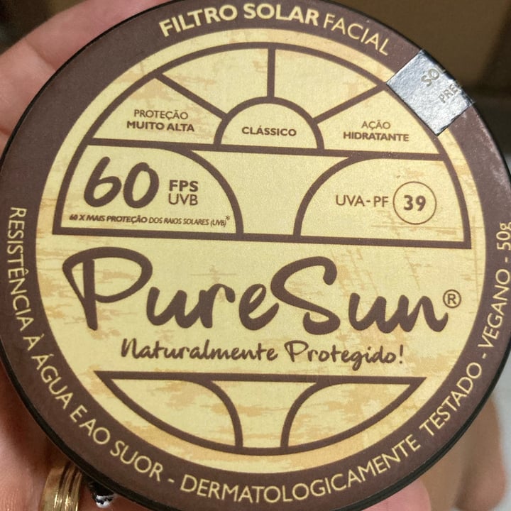 photo of Puresun Filtro solar facial shared by @monicaamorim on  15 May 2022 - review