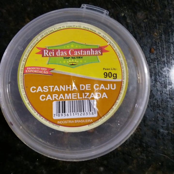 photo of Rei das Castanhas Castanha Caramelizada shared by @mjrefondini on  22 May 2022 - review