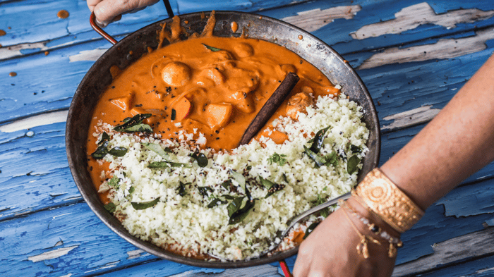 vegan butter chicken