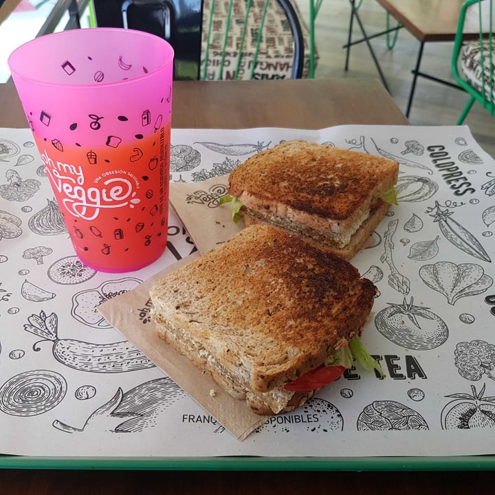 photo of Oh My Veggie Sandwich De Mila shared by @daneprt on  24 Jan 2020 - review