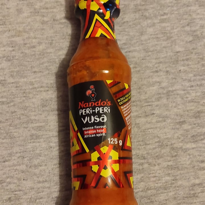 photo of Nando's Peri peri vusa sauce shared by @ragamuffin on  14 Dec 2020 - review
